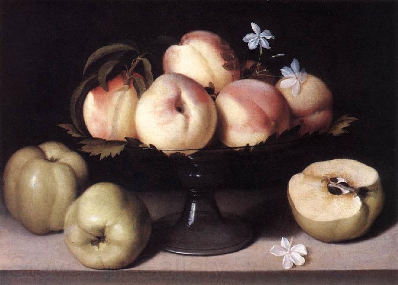 NUVOLONE, Panfilo Still-life with Peaches ag France oil painting art